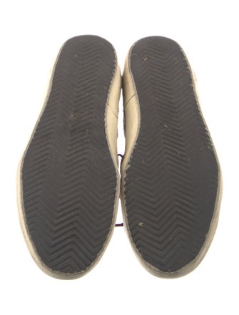 Golden Goose Suede Graphic Print Sneakers