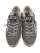 Golden Goose Suede Glitter Accents Sneakers