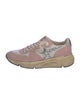 Golden Goose Suede Colorblock Pattern Sneakers