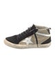 Golden Goose Suede Printed Sneakers