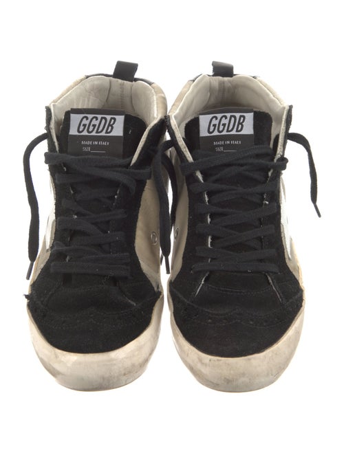 Golden Goose Suede Printed Sneakers