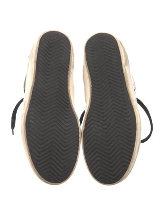 Golden Goose Suede Printed Sneakers