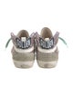 Golden Goose Glitter Colorblock Pattern Sneakers
