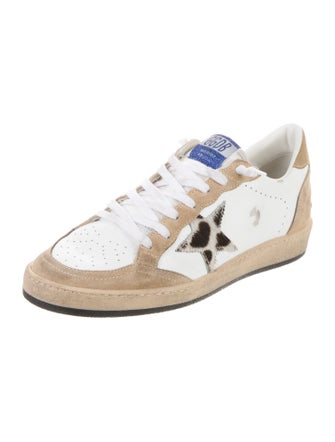 Golden Goose Suede Printed Sneakers