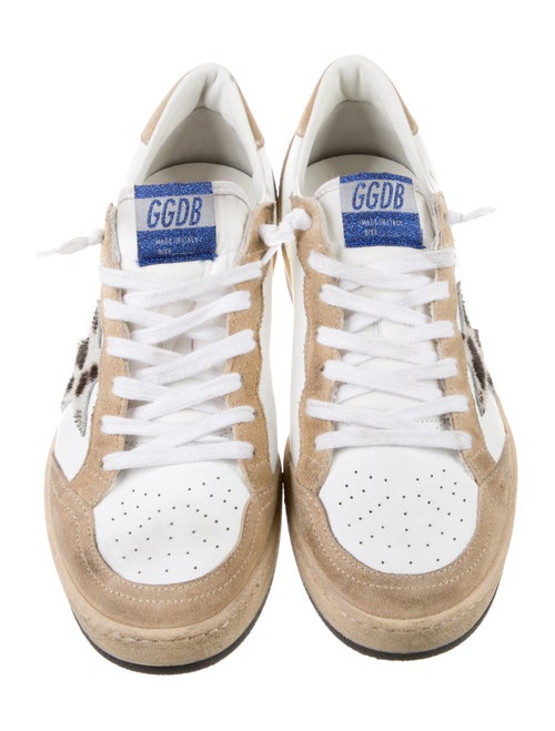 Golden Goose Suede Printed Sneakers