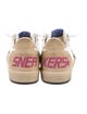Golden Goose Suede Printed Sneakers