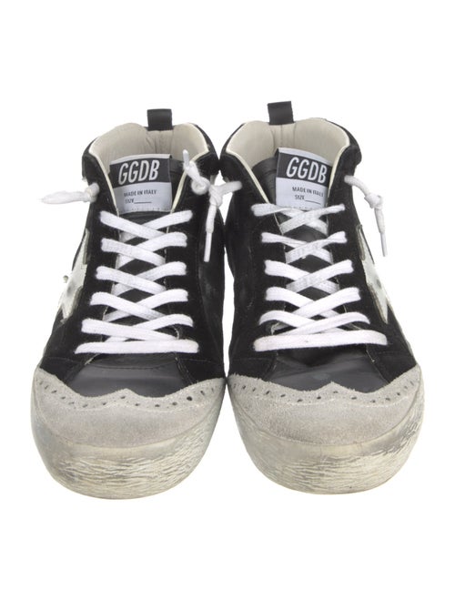 Golden Goose Suede Printed Sneakers