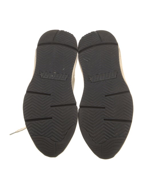 Golden Goose Leather Distressed Accents Sneakers