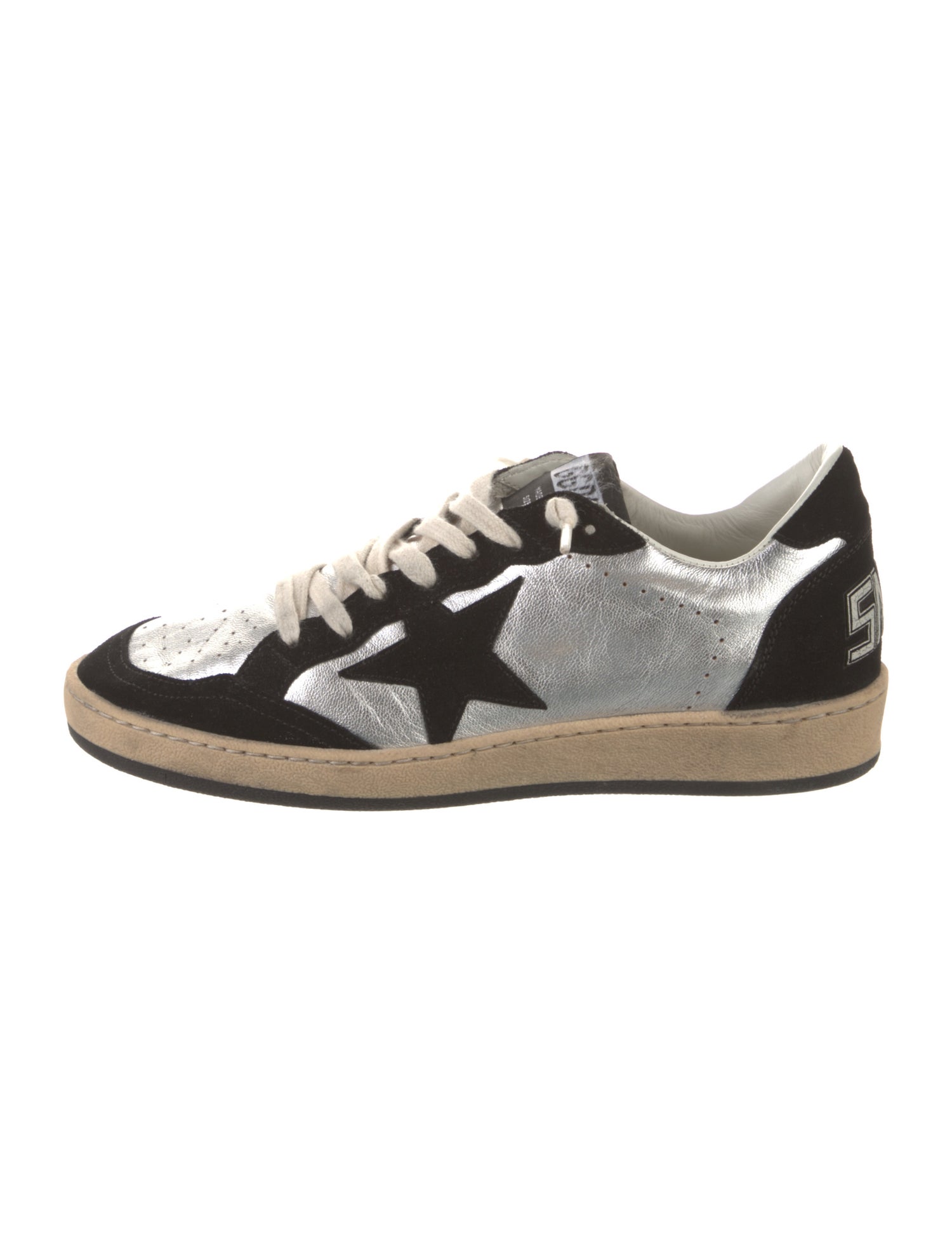 Golden Goose Suede Printed Sneakers