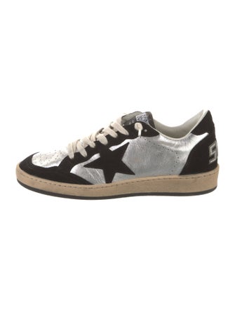 Golden Goose Suede Printed Sneakers
