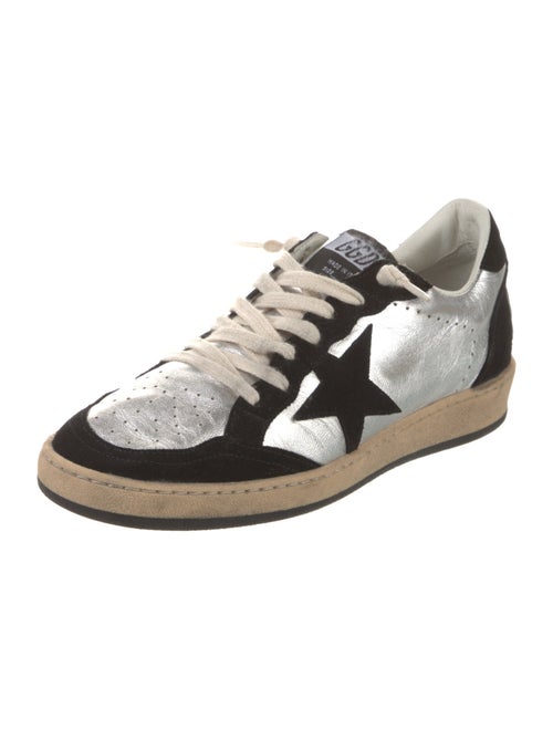 Golden Goose Suede Printed Sneakers