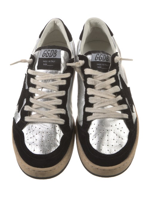 Golden Goose Suede Printed Sneakers