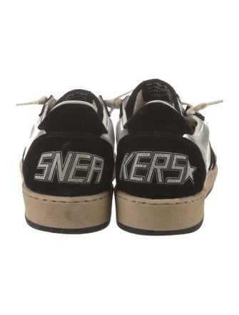 Golden Goose Suede Printed Sneakers