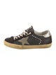 Golden Goose Suede Distressed Accents Sneakers