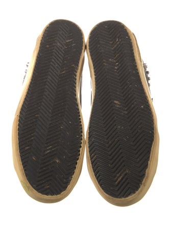 Golden Goose Suede Distressed Accents Sneakers