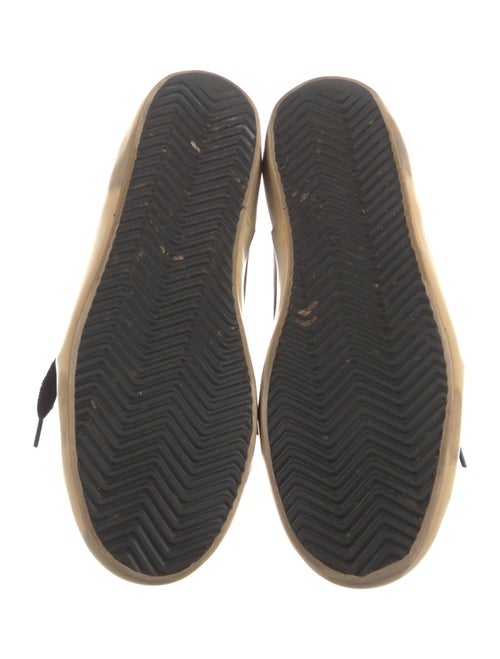 Golden Goose Leather Distressed Accents Sneakers