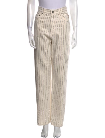 Golden Goose Striped Straight Leg Pants