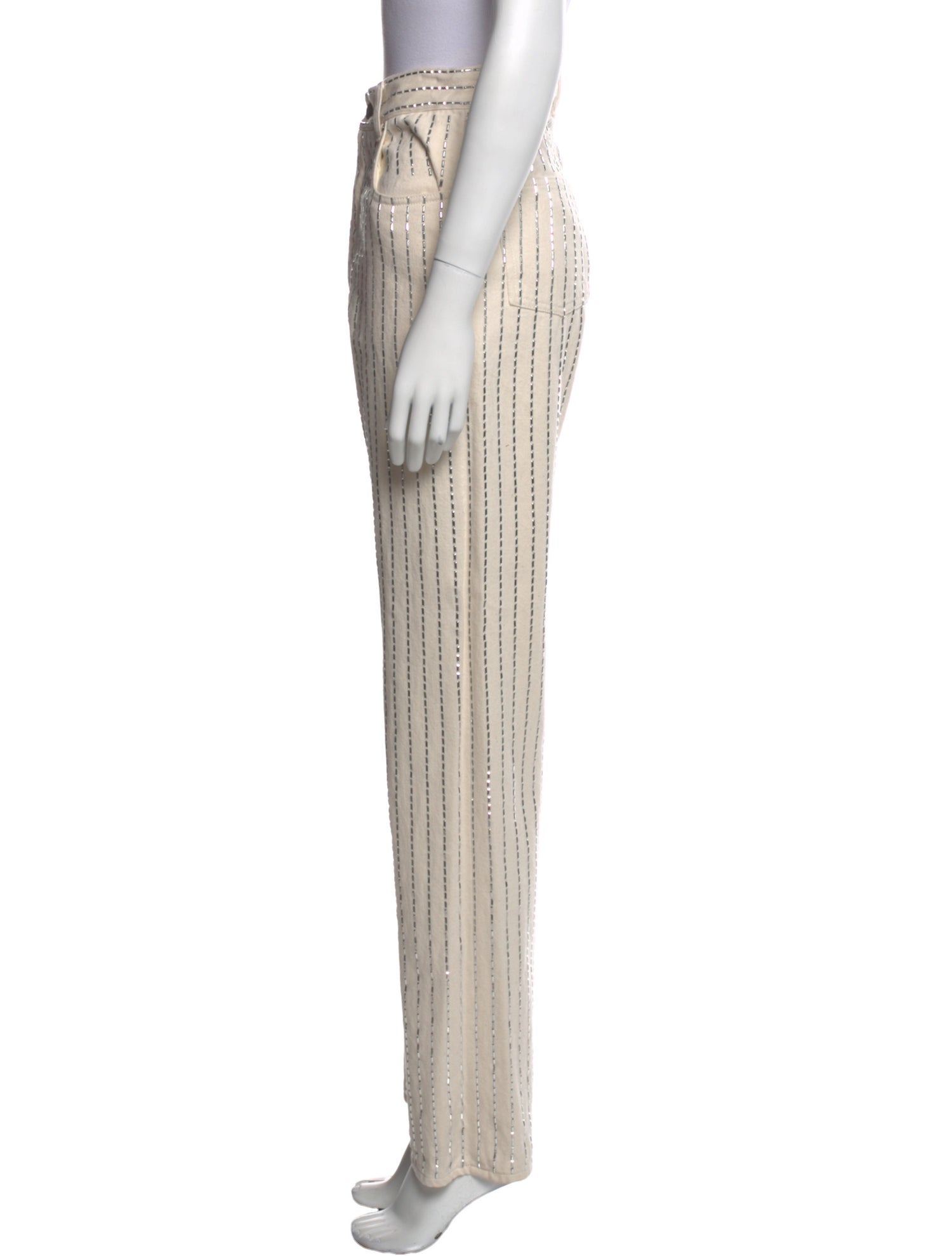 Golden Goose Striped Straight Leg Pants