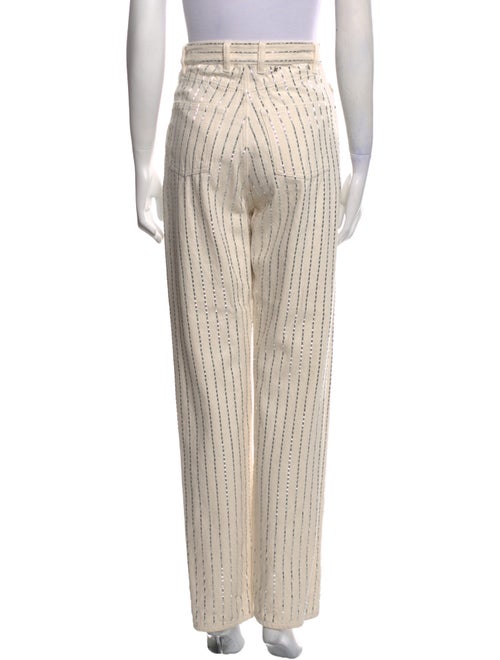 Golden Goose Striped Straight Leg Pants
