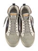Golden Goose Ponyhair Animal Print Sneakers