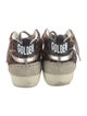 Golden Goose Ponyhair Animal Print Sneakers