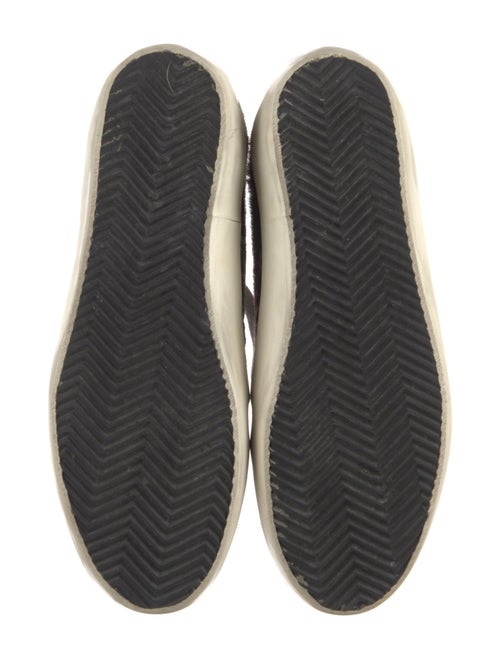 Golden Goose Ponyhair Animal Print Sneakers