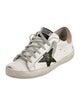 Golden Goose Leather Printed Sneakers