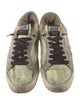 Golden Goose Glitter Printed Sneakers