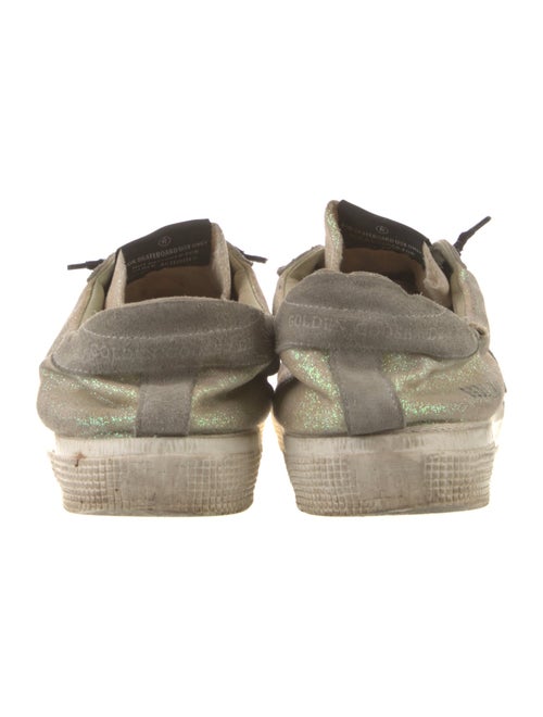 Golden Goose Glitter Printed Sneakers