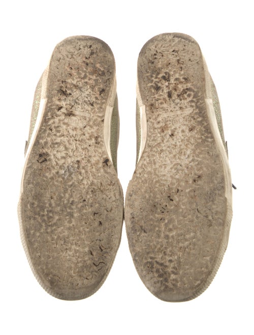 Golden Goose Glitter Printed Sneakers