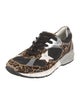 Golden Goose Ponyhair Animal Print Sneakers