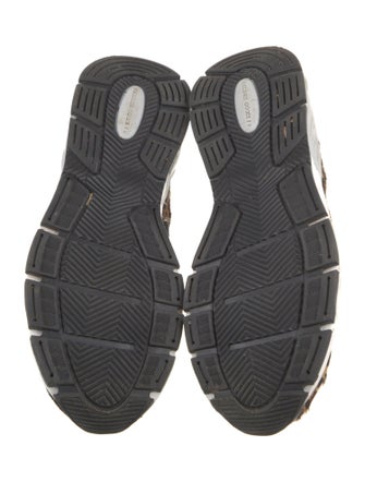 Golden Goose Ponyhair Animal Print Sneakers