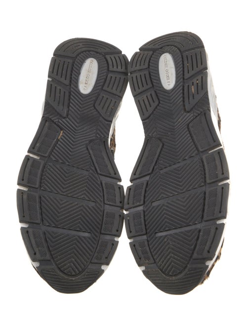 Golden Goose Ponyhair Animal Print Sneakers