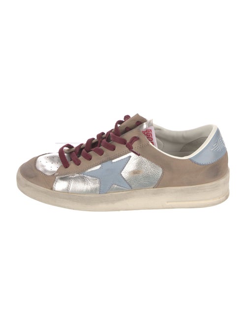 Golden Goose Suede Printed Sneakers