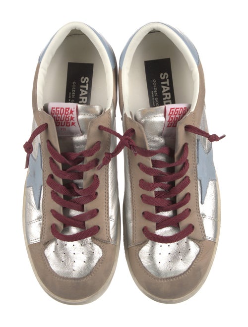 Golden Goose Suede Printed Sneakers