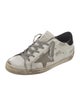 Golden Goose Leather Distressed Accents Sneakers