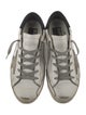 Golden Goose Leather Distressed Accents Sneakers