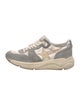 Golden Goose Suede Colorblock Pattern Sneakers