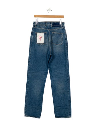Golden Goose High-Rise Wide Leg Jeans