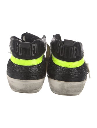 Golden Goose Glitter Printed Sneakers