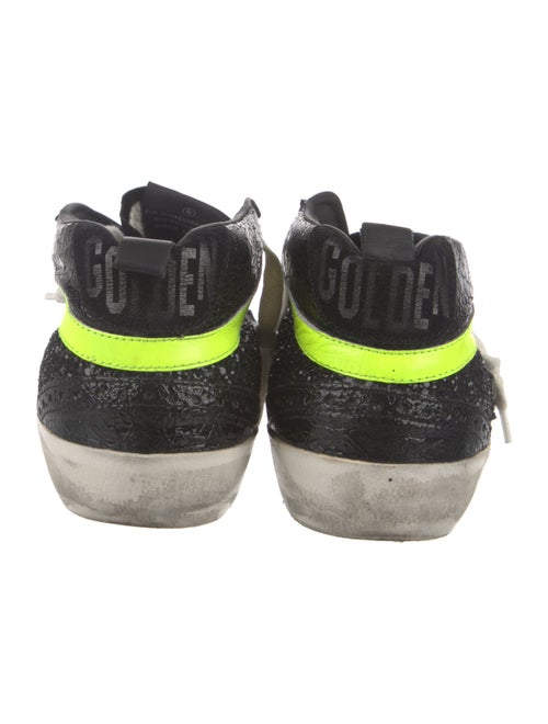 Golden Goose Glitter Printed Sneakers