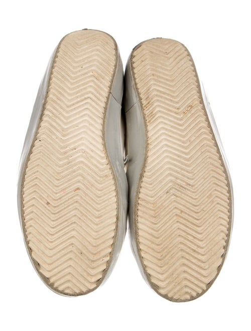 Golden Goose Leather Distressed Accents Sneakers