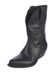 Golden Goose Leather Western Boots