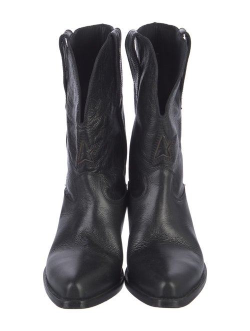 Golden Goose Leather Western Boots