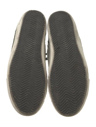 Golden Goose Glitter Printed Sneakers