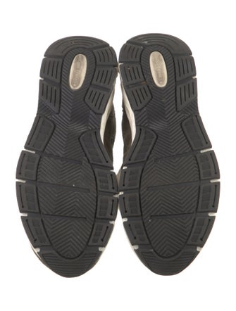 Golden Goose Suede Colorblock Pattern Sneakers