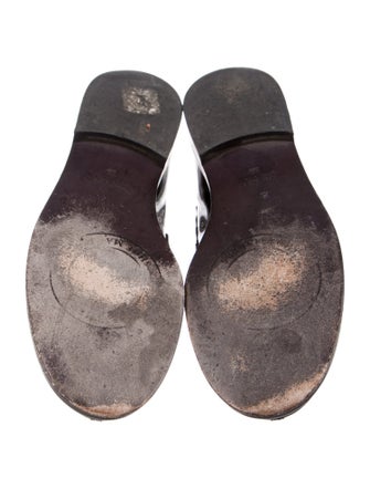 Golden Goose Patent Leather Scalloped Accent Loafers