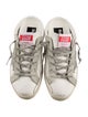 Golden Goose Leather Colorblock Pattern Sneakers