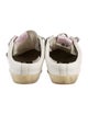 Golden Goose Leather Colorblock Pattern Sneakers