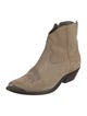 Golden Goose Suede Western Boots